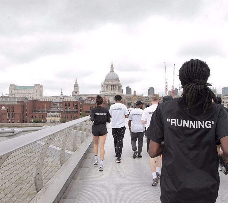 Nike and Off-White Takeover the streets of London
